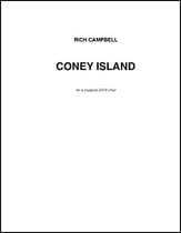 Coney Island SATB choral sheet music cover